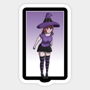 The little witch Sticker